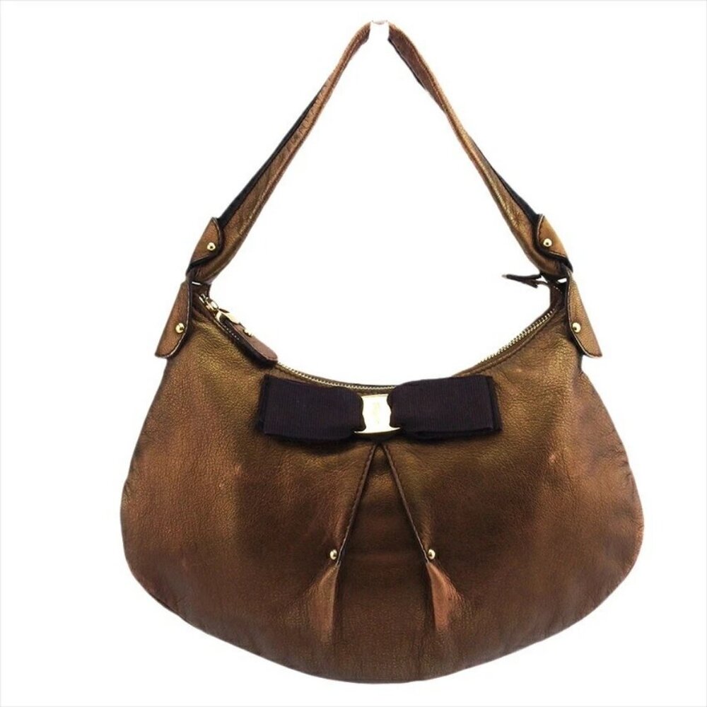 Salvatore Ferragamo Shoulder Bag Handbag USED